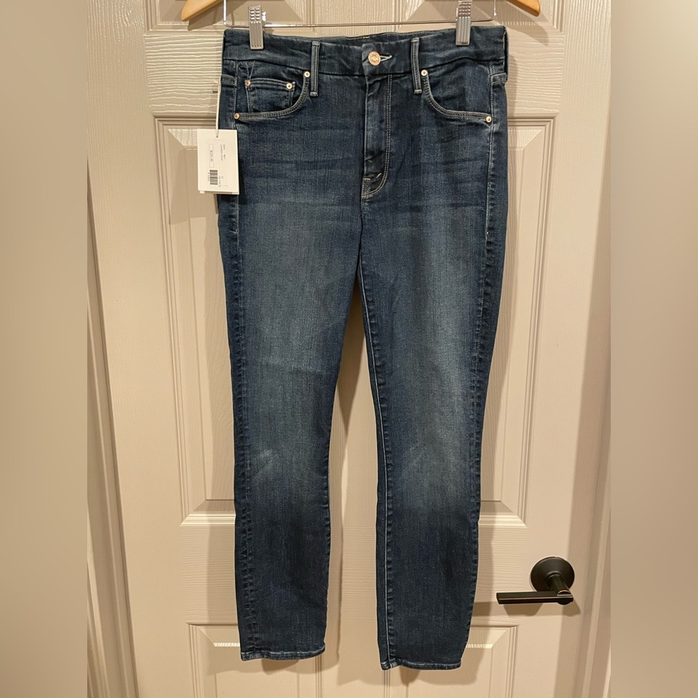 NWT Mother The Looker Crop On the Edge Size 26